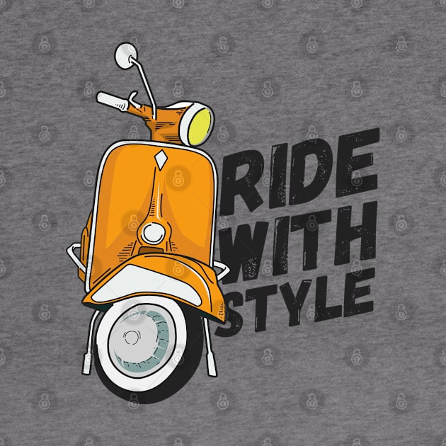 Ride with style motorbike by Mako Design 